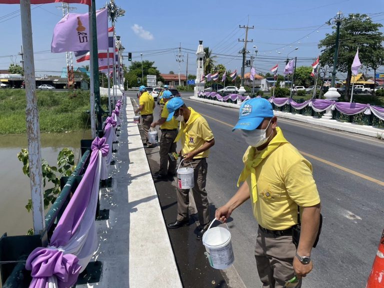 เข้าร่วมกิจกรรม จิตอาสาพัฒนา บริเวณสะพานมัฆวาน ต.พรหมณี อ.เมือง จ.นครนายก