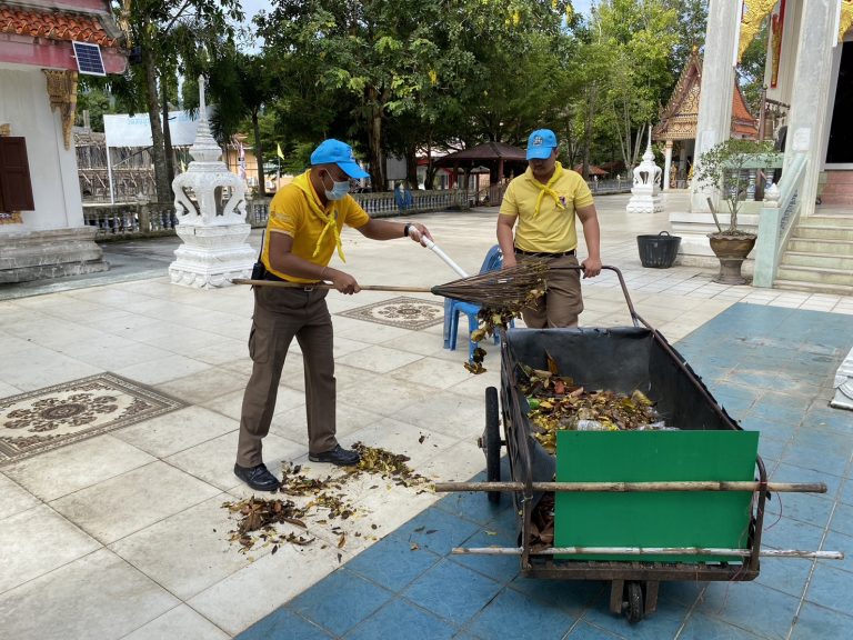 กิจกรรมจิตอาสา “ลานวัด ลานธรรม ร่วมใจพัฒนา ปรับภูมิทัศน์” ณ วัดสมบูรณ์สามัคคี