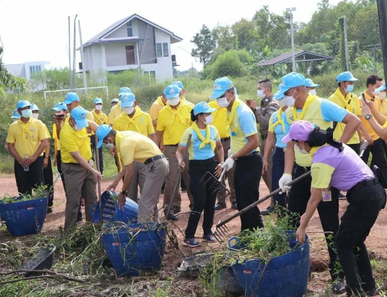 จิตอาสาพัฒนาเนื่องในวันนวมินทรมหาราช 13 ตุลาคม 2566